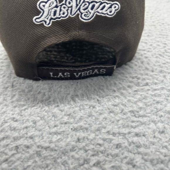 Las Vegas Hat Cap Mens One Size Strapback Destination Souvenir Embellished - Picture 7 of 12